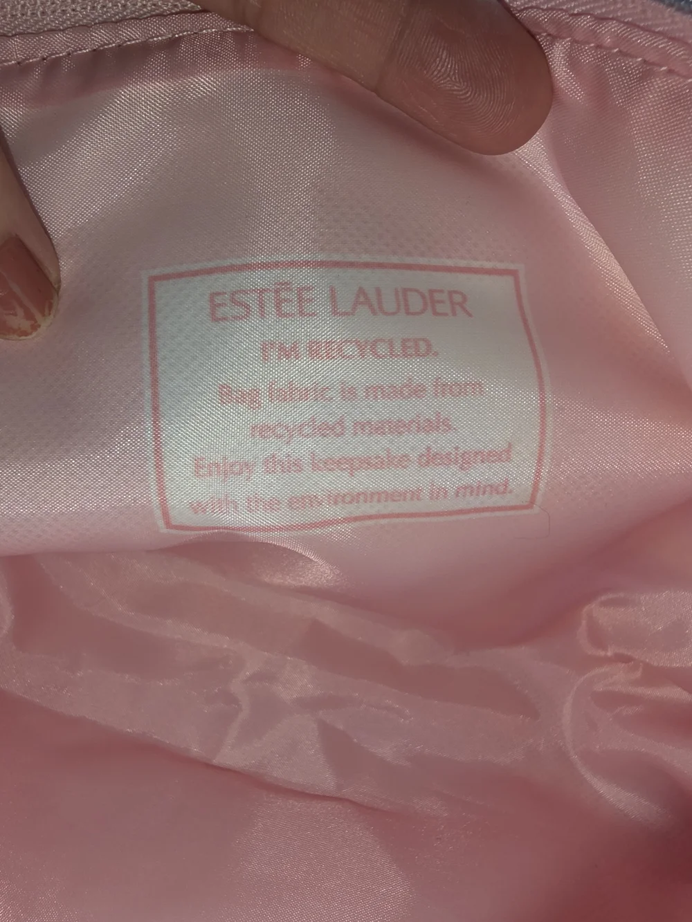 Estee Lauder Floral Cosmetic Bag